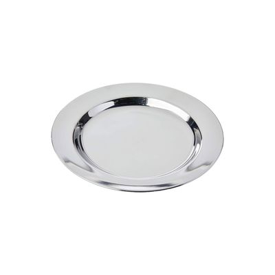 Prato Fundo Aço Inox 22cm Buffet Escola Restaurante Bar 4un