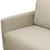 Sofá 3 Lugares Para Sala de Estar Living 204cm Industrial Italy F04 Linho Cinza Claro - Lyam Decor