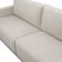 Sofá 3 Lugares Para Sala de Estar Living 204cm Industrial Italy F04 Linho Cru - Lyam Decor