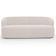 Sofá 2 Lugares 170cm Com Poltrona Giratória Orgânica Heidy F04 Bouclê Bege - Lyam Decor