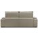 Sofá Retrátil Reclinável 3 Lugares Sala de Estar 225cm Merida F04 Veludo Marrom Claro - Lyam Decor