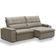 Sofá Retrátil Reclinável Para Sala 4 Lugares 270cm Niels F04 Veludo Amêndoa - Lyam Decor