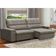 Sofá Retrátil Reclinável Para Sala 4 Lugares 270cm Niels F04 Veludo Marrom Claro - Lyam Decor