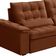 Sofá Retrátil Reclinável Para Sala 3 Lugares 230cm Maresi F04 Veludo Terracota - Lyam Decor