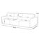 Sofá Retrátil Reclinável Para Sala 4 Lugares 300cm Egeu F04 Linho Verde - Lyam Decor
