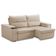 Sofá Retrátil Reclinável 3 Lugares Sala de Estar 250cm Hilst F04 Linho Bege - Lyam Decor