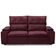 Sofá Retrátil Reclinável Para Sala 3 Lugares 230cm Niels F04 Veludo Vermelho - Lyam Decor