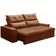 Sofá Retrátil Reclinável Para Sala 3 Lugares 210cm Aires F04 Veludo Terracota - Lyam Decor