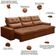 Sofá Retrátil Reclinável Para Sala 4 Lugares 290cm Aires F04 Veludo Terracota - Lyam Decor