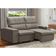 Sofá Retrátil Reclinável Para Sala 3 Lugares 230cm Niels F04 Veludo Marrom Escuro - Lyam Decor