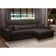 Sofá Retrátil Reclinável Para Sala 3 Lugares 230cm Aisha F04 Veludo Marrom Escuro - Lyam Decor