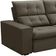 Sofá Retrátil Reclinável Para Sala 3 Lugares 230cm Vincent F04 Veludo Marrom Claro - Lyam Decor