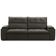 Sofá Retrátil Reclinável Para Sala 3 Lugares 210cm Zayn F04 Veludo Marrom Escuro - Lyam Decor