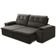 Sofá Retrátil Reclinável Para Sala 3 Lugares 210cm Zayn F04 Veludo Marrom Escuro - Lyam Decor