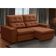 Sofá Retrátil Reclinável Para Sala 3 Lugares 230cm Vincent F04 Veludo Terracota - Lyam Decor