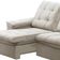 Sofá Retrátil Reclinável Para Sala 3 Lugares 210cm Nijma F04 Veludo Bege - Lyam Decor