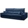 Sofá Retrátil Reclinável Para Sala 3 Lugares 230cm Aisha F04 Veludo Azul - Lyam Decor