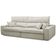 Sofá Retrátil Reclinável Para Sala 3 Lugares 210cm Aisha F04 Veludo Bege - Lyam Decor