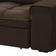 Sofá Retrátil Reclinável Para Sala 3 Lugares 210cm Asaph F04 Veludo Marrom - Lyam Decor