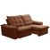 Sofá Retrátil Reclinável Para Sala 3 Lugares 230cm Nijma F04 Veludo Terracota - Lyam Decor