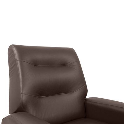 Poltrona Reclinável Classic Material Sintético 2 Posições Matrix Marrom