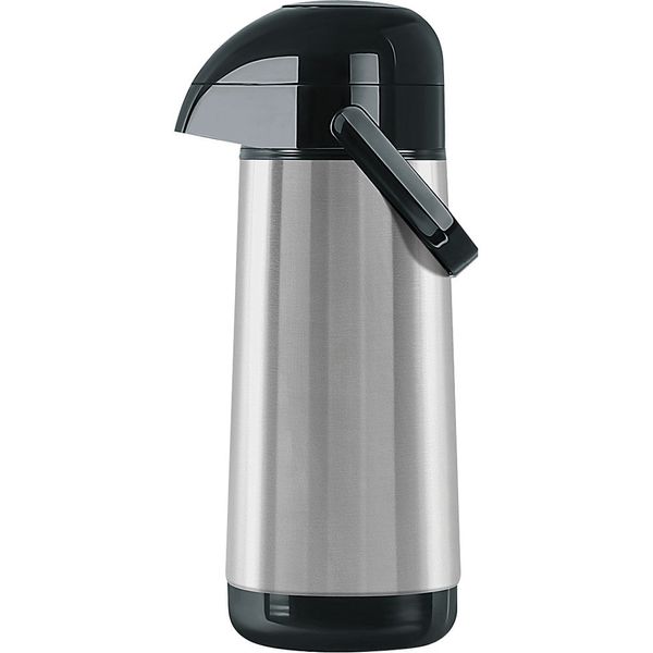 Garrafa Térmica de Pressão 1L Termolar Lumina Premium Prata Prata