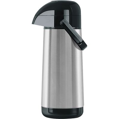 Garrafa Térmica de Pressão 1L Termolar Lumina Premium Prata Prata