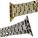 Pulseira Smartwatch Kit 2 Pulseiras Luxo Smartband Aço 3 Pe