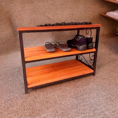 Estante Multiuso Porta Sapatos Organizador 3 Prateleiras