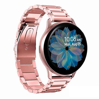 Pulseira Relogio Smartwatch 3 Elos Smartband Aço Inox