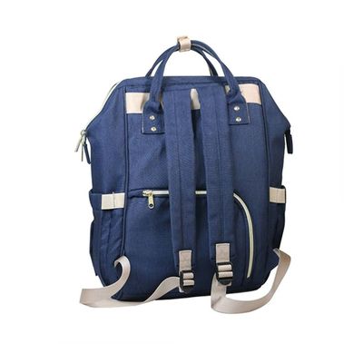Mochila Bolsa Maternidade Original Rouai Mami Multifuncional De Bebê Mamãe 1005 cor:azul