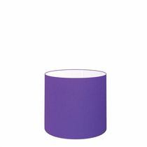 Cúpula Abajur E Luminária Cilíndrica Vivare Cp-7005 ø18x18cm - Bocal Nacional Roxo