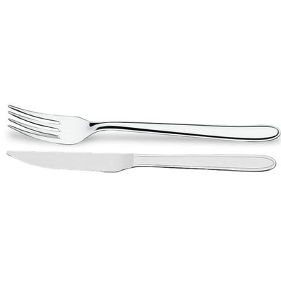 Jogo de Talheres Garfo e Faca Churrasco Inox Siena Brinox
