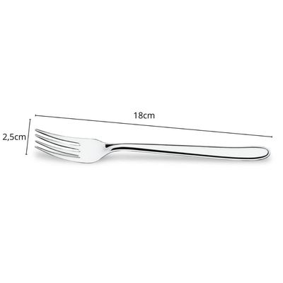 Jogo de Talheres Garfo e Faca Churrasco Inox Siena Brinox