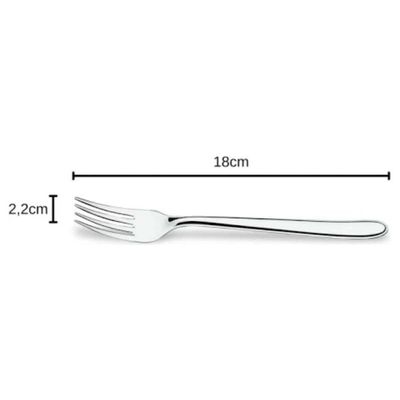 Faqueiro 72 Talheres Garfos Colheres Facas de Mesa Inox Sien