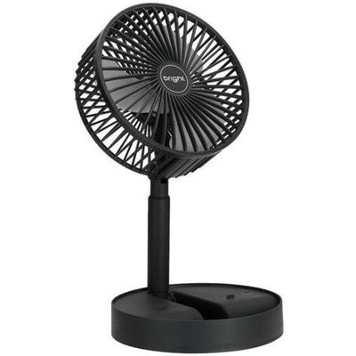 Ventilador Portátil Recarregável Bright Vn003 Preto