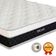 Cama Box Baú Solteirão Cinza E Colchão Dallas Molas Vstore
