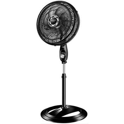 Ventilador De Coluna Mondial 40cm 8 Pás Turbo NVT-40C-8P-B Preto Prata 220V