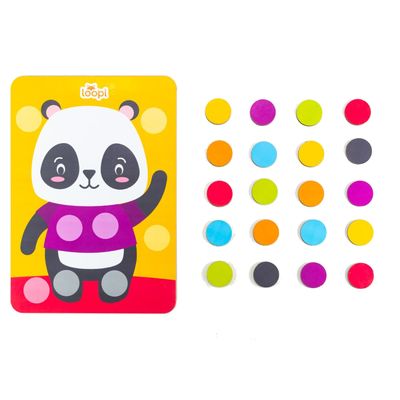 Jogo Encontre Sua Cor - T0047 - Loopi Toys