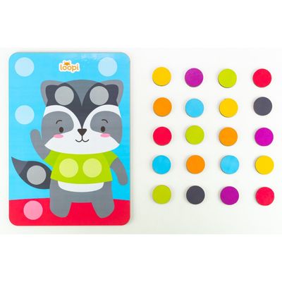 Jogo Encontre Sua Cor - T0047 - Loopi Toys