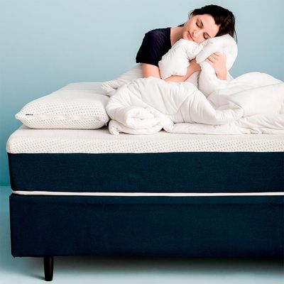 Colchão Casal Mola Ensacada Guldi Original Macio II (25x138x188) Azul e Branco