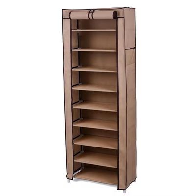 Sapateira Armario Organizador 9 Prateleiras Grande 160cm Estante Guarda Roupa Armario Portatil Com Ziper