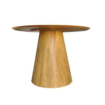 Mesa De Jantar Redonda Cone 120 Cm Cinamomo Personal Moveis Design Mesa De Jantar