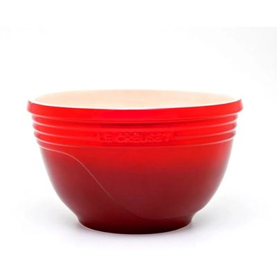 BOWL LE CREUSET DE CERÂMICA REDONDO 19CM Branco