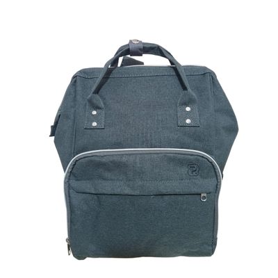 Mochila Maternidade Unissex Cinza Chumbo - Pimpolho Chumbo