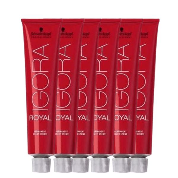 Igora Royal Coloração 6x 8/0 Louro Claro UNICA