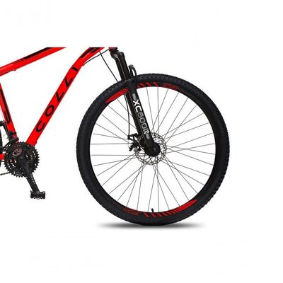 Bicicleta Athena Aro 29 Em Aço Com 21 Marchas Colli Vermelho