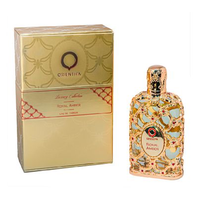 Royal Amber Orientica Luxury Eau de Parfum Feminino 80ml Árabe Importado 80ml