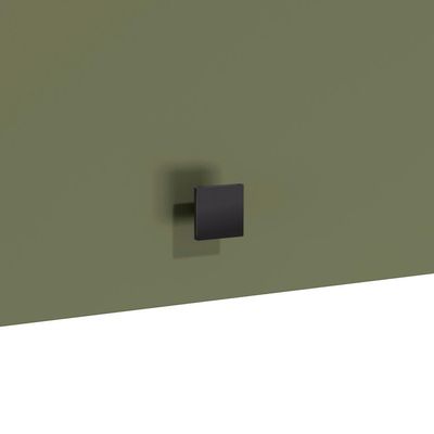 Armário Aéreo Kappesberg Pixel 1 Porta Basculante Canela/verde Frevo 80cm