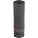 Soquete Sext Impacto Longo Enc 1-2 16mm Aço Cromo Vonder